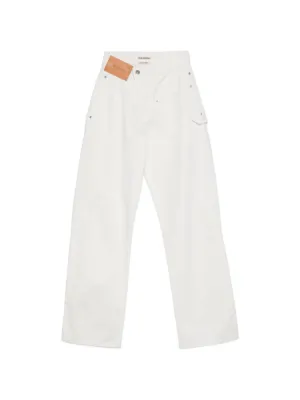Balenciaga distressed-effect Jeans | White | FARFETCH
