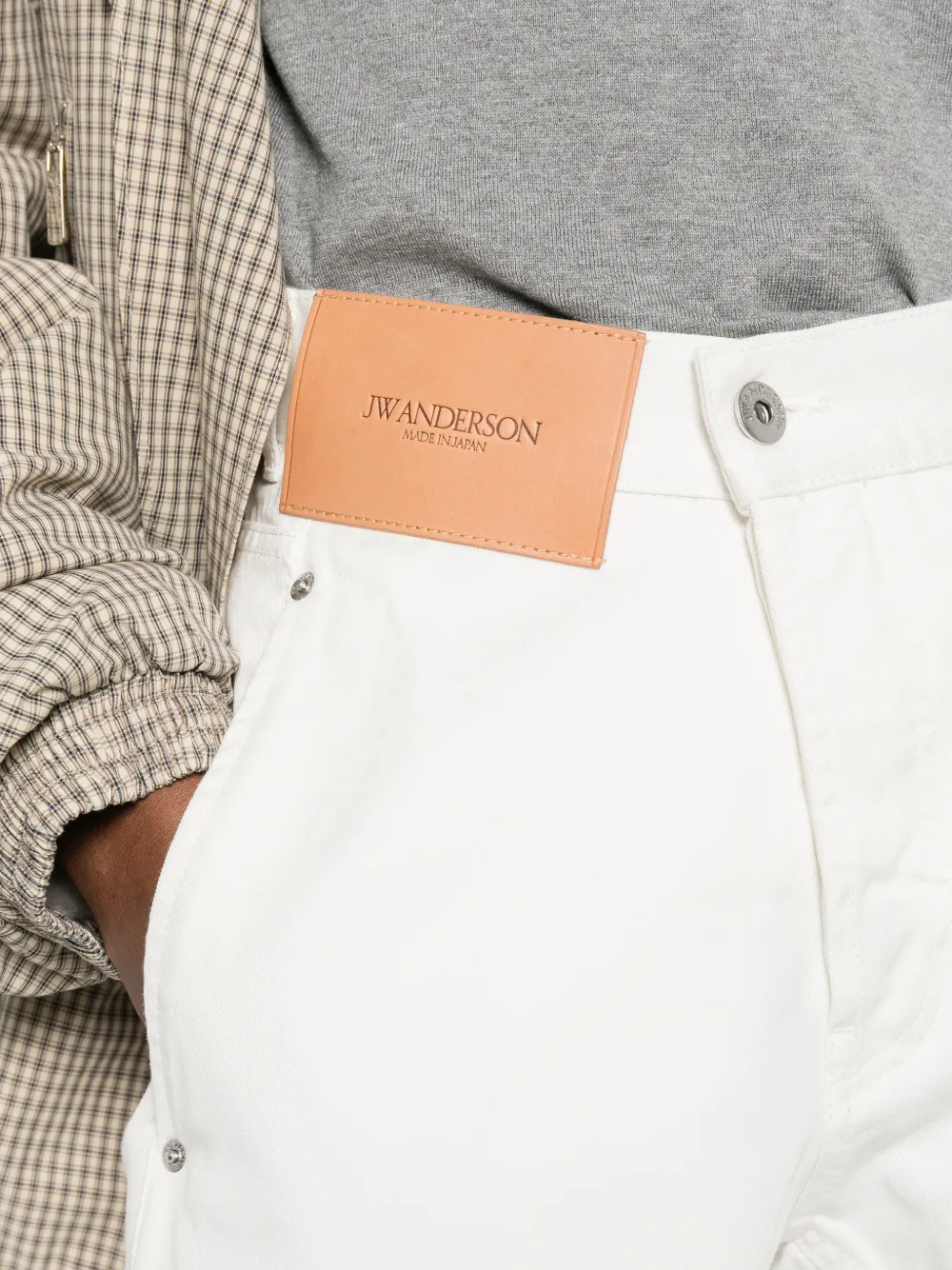 JW Anderson Jeans met zak Wit