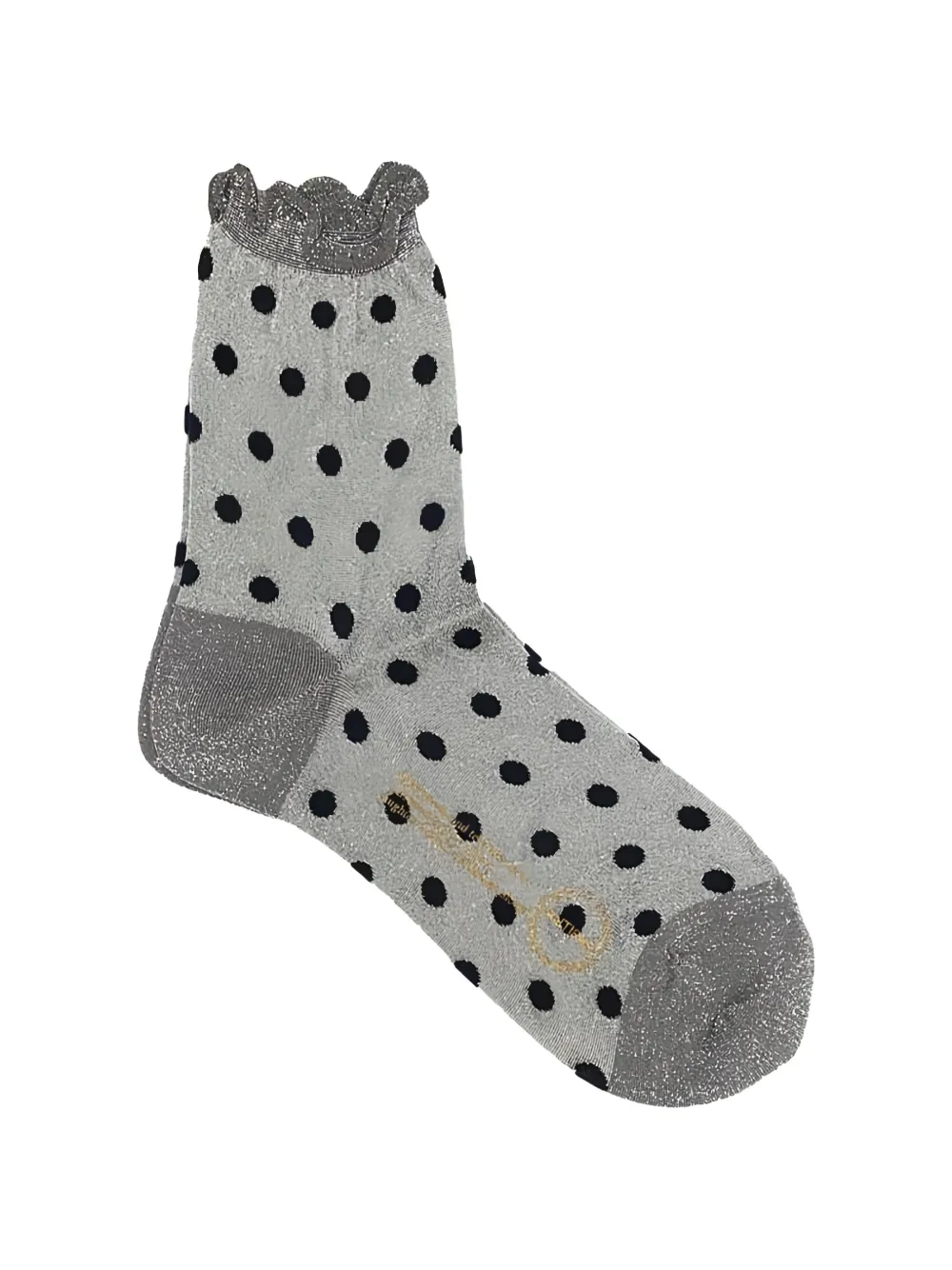 Antipast polka dot-pattern socks - Grigio