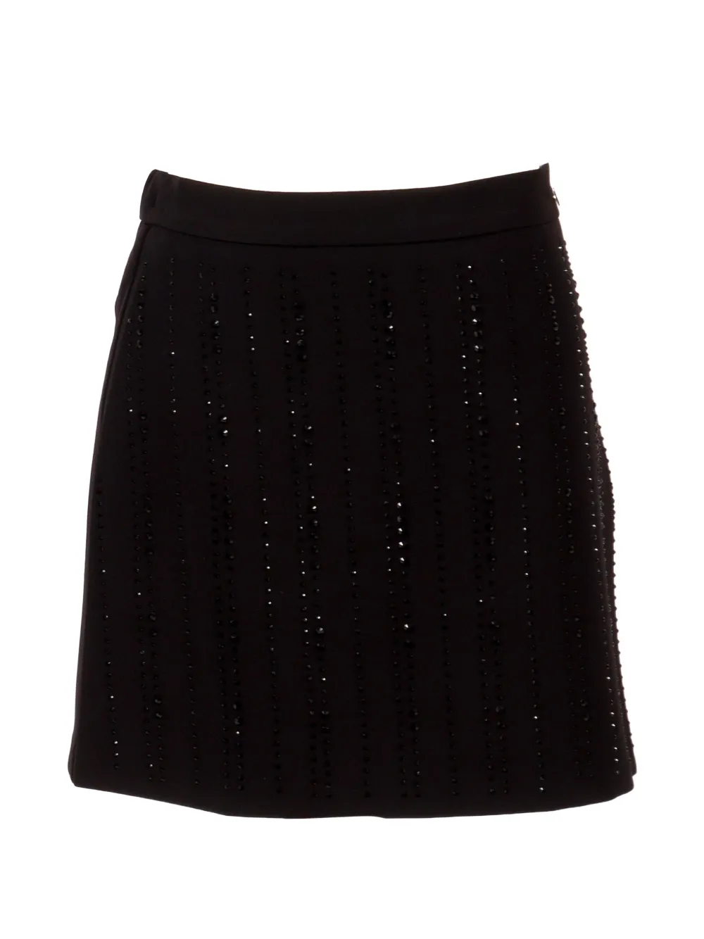 Liu Jo Kids logo-detail embellishment skirt - Nero