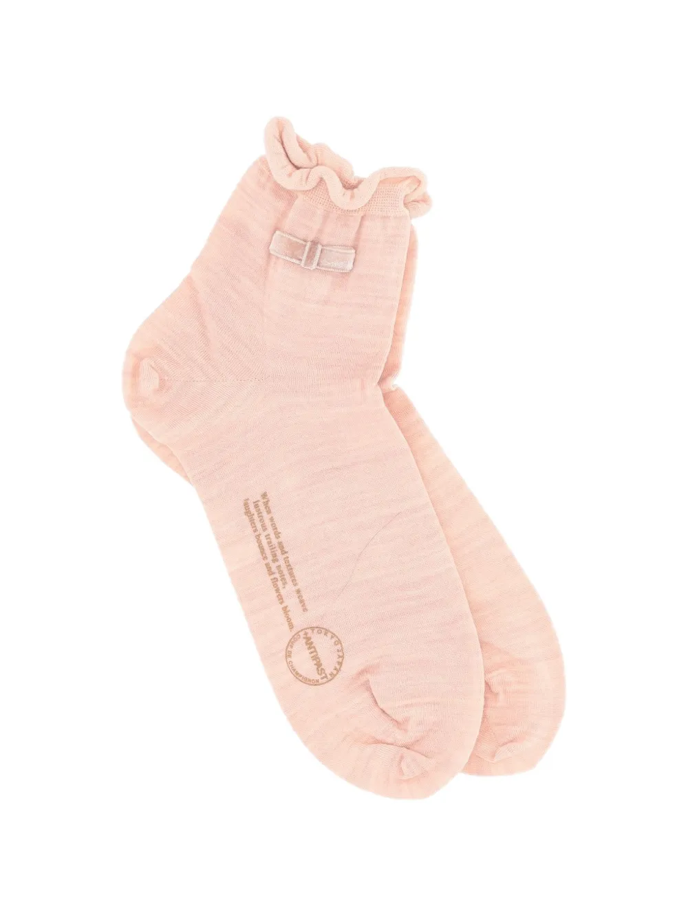 Antipast ruffled socks - Rosa