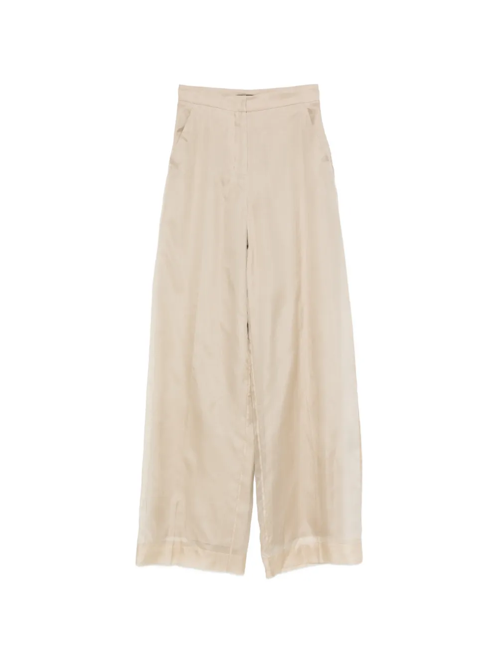 Max Mara Mxeolivi wide-leg trousers - Toni neutri