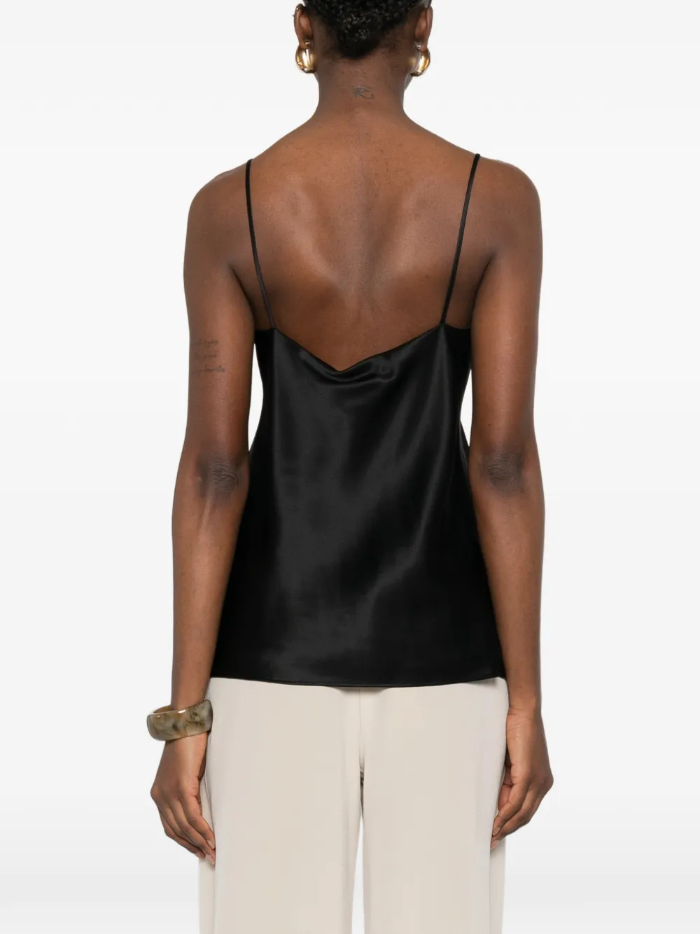 Max Mara Mxebacco blouse met V-hals Zwart