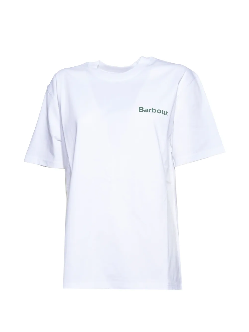 Barbour logo-print T-shirt - Weiß