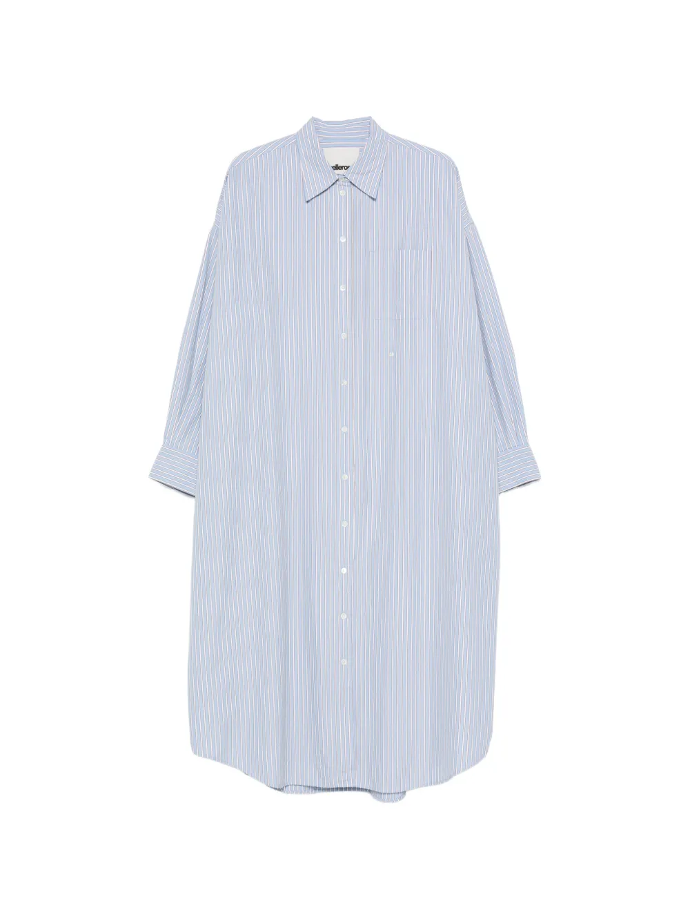 Bellerose Abito midi a righe - Blu