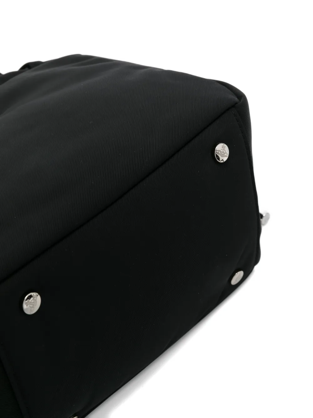 Vivienne Westwood Kleine Hilary bucket-tas met trekkoord en Orb-detail Zwart