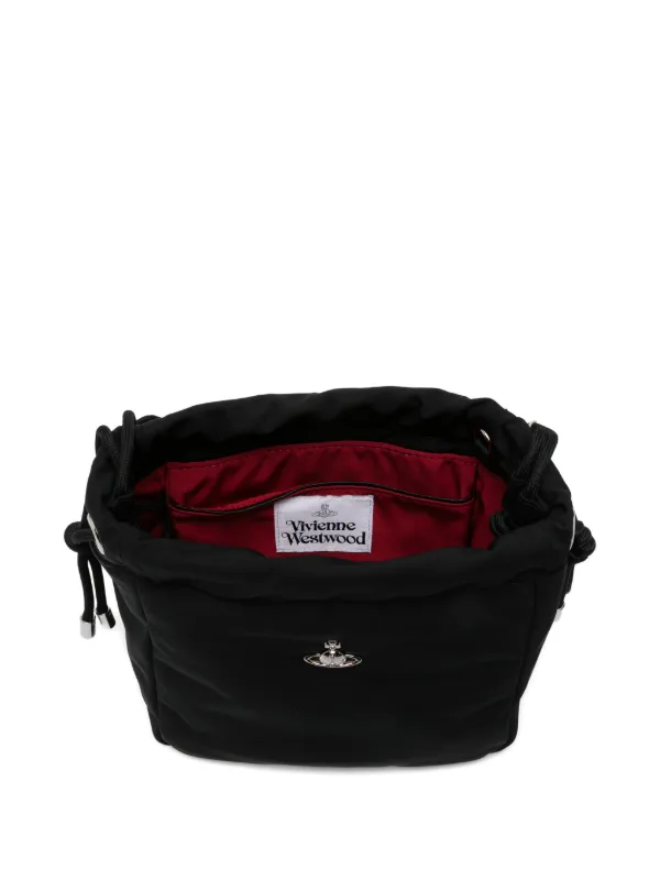 Vivienne Westwood Small Hilary Orb-detail Drawstring Bucket Bag
