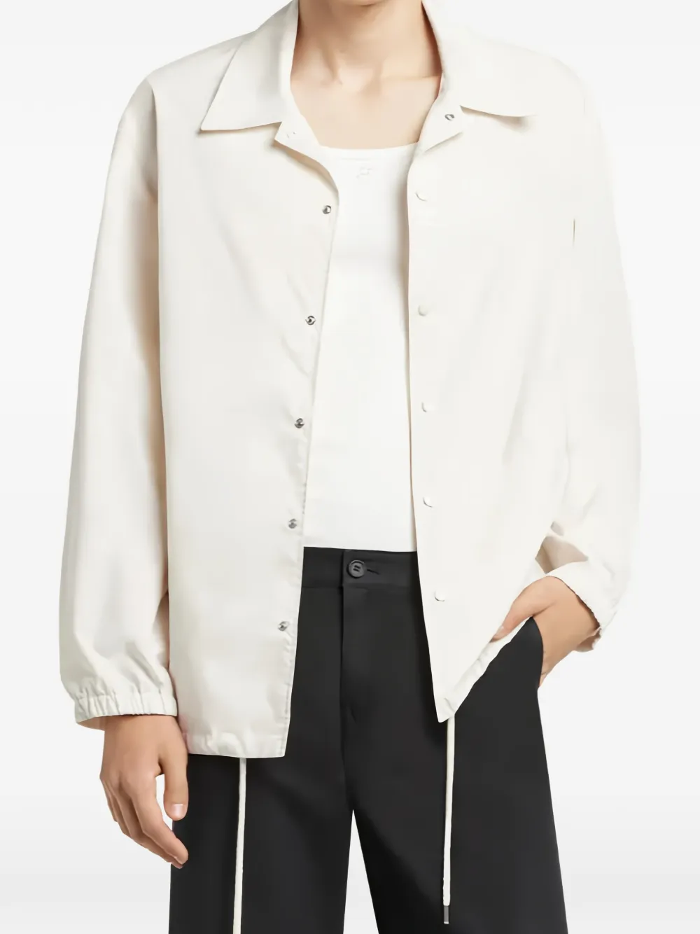 Courrèges Jack met capuchon Wit