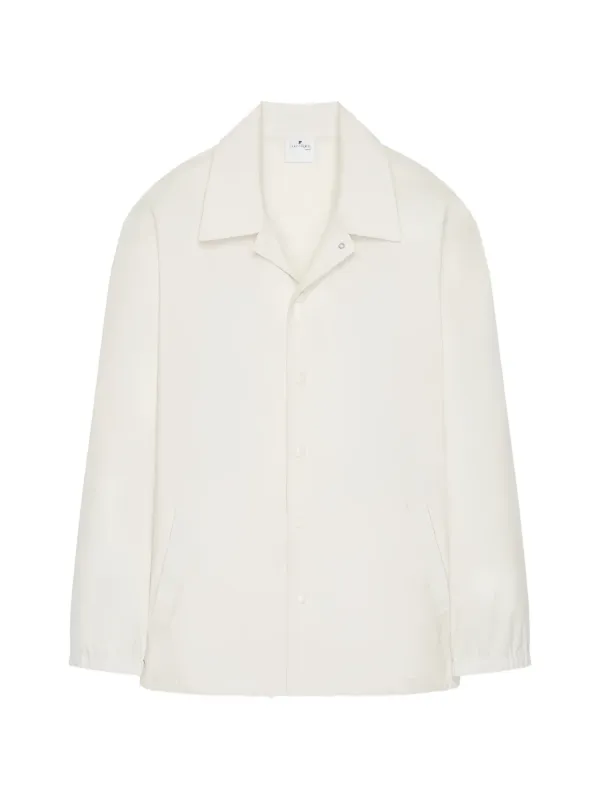 Courrèges Printed Coach Jacket in White