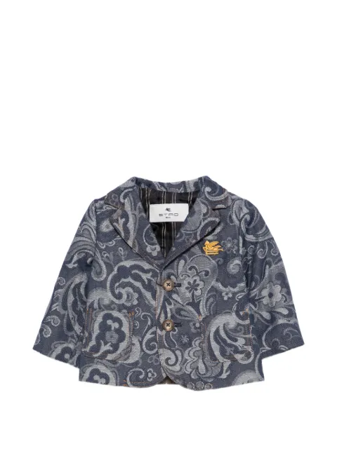 ETRO KIDS paisley button jacket