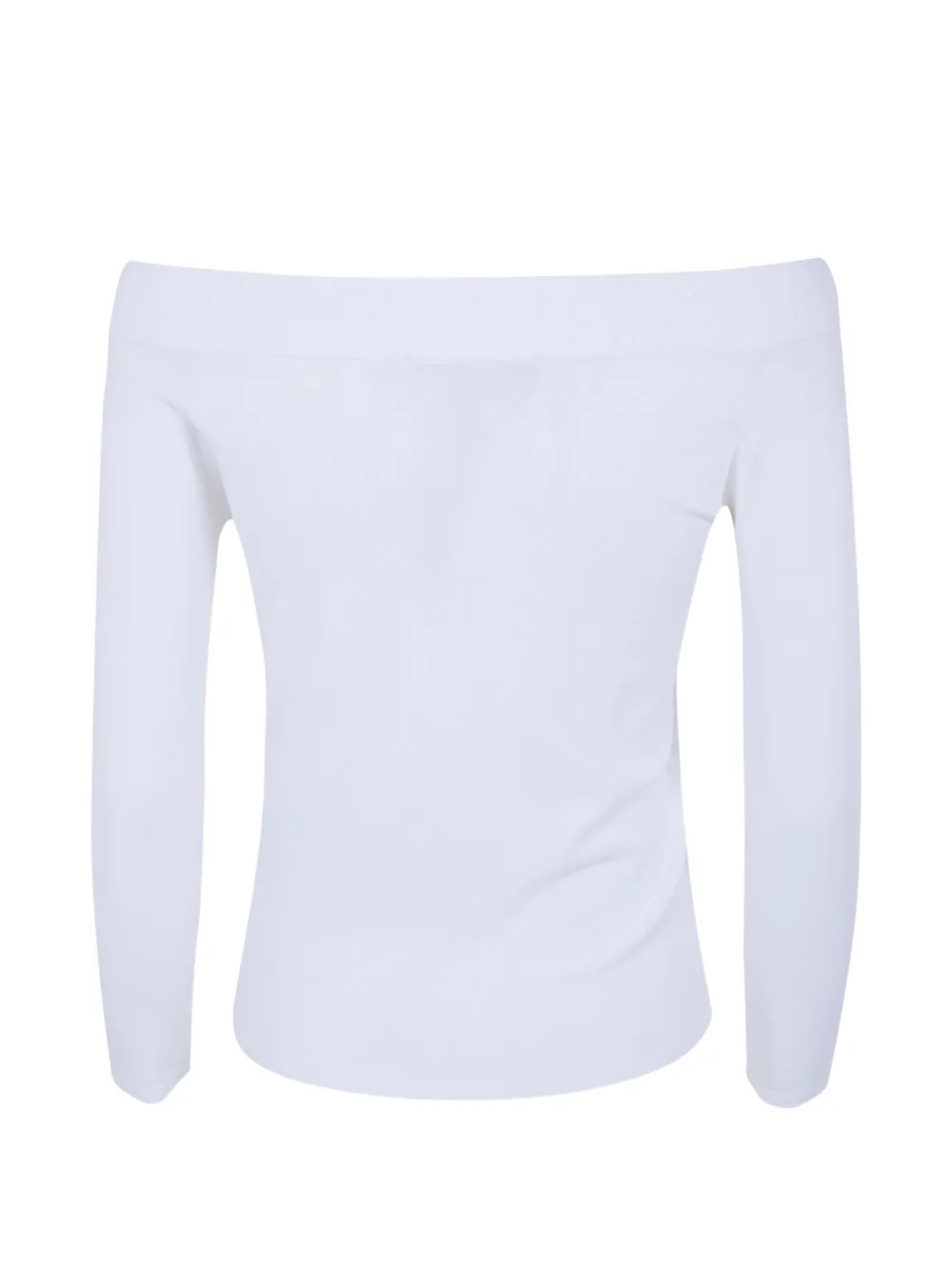  Nuur Off-shoulder Top - White 