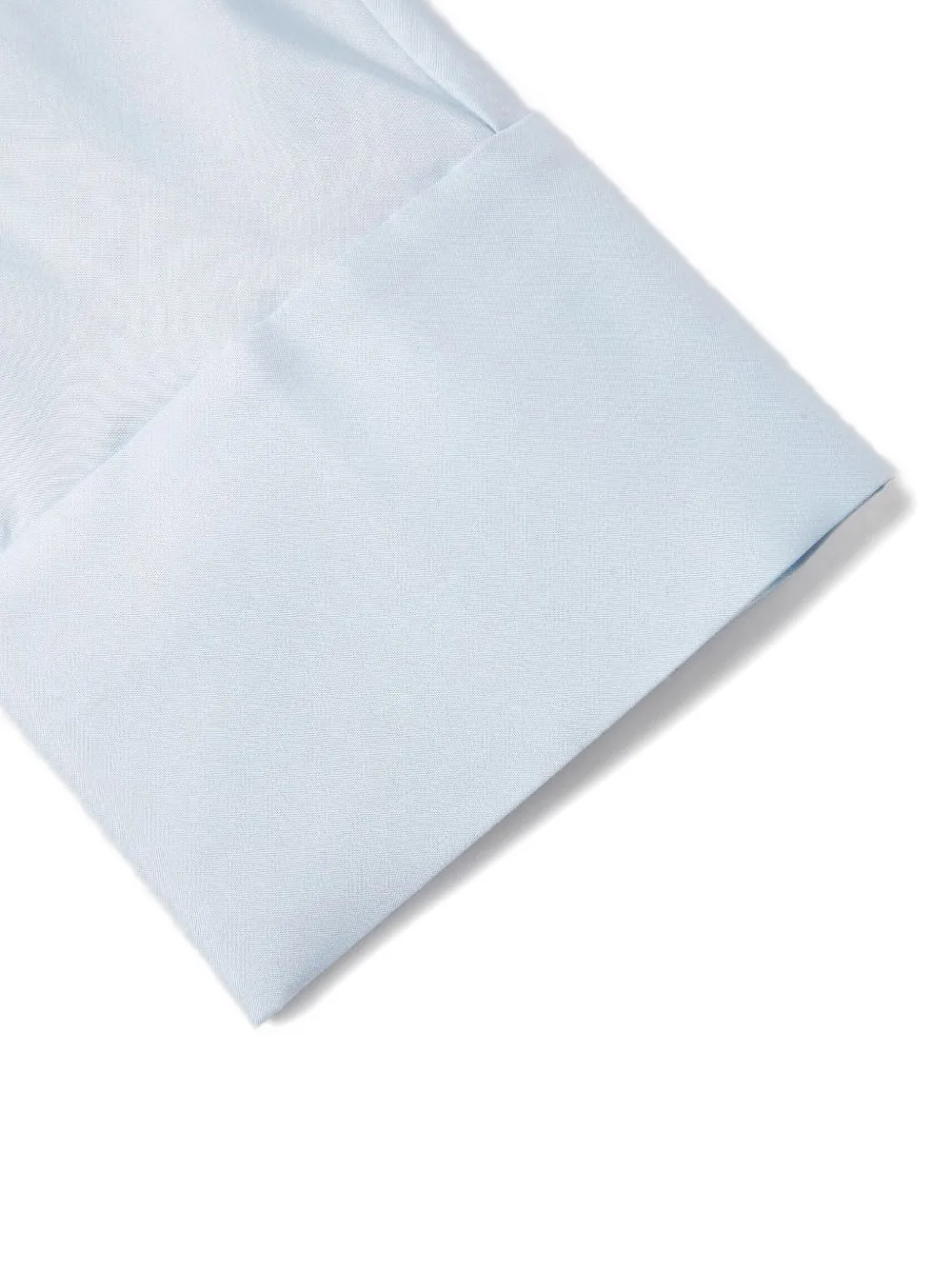 Shanghai Tang Zijden blouse Blauw