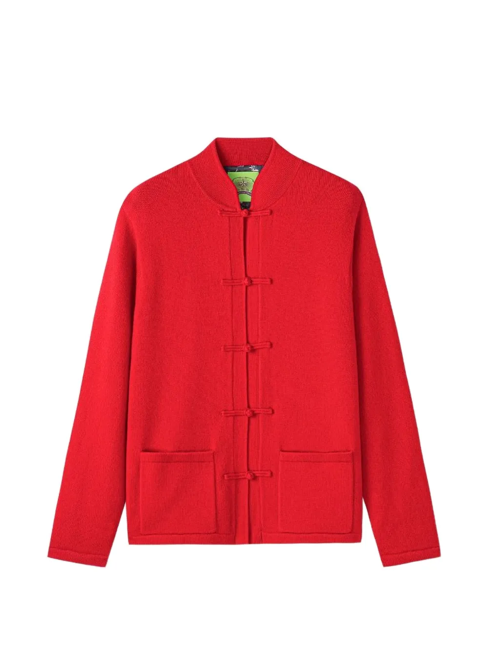 Shanghai Tang cashmere cardigan - Red