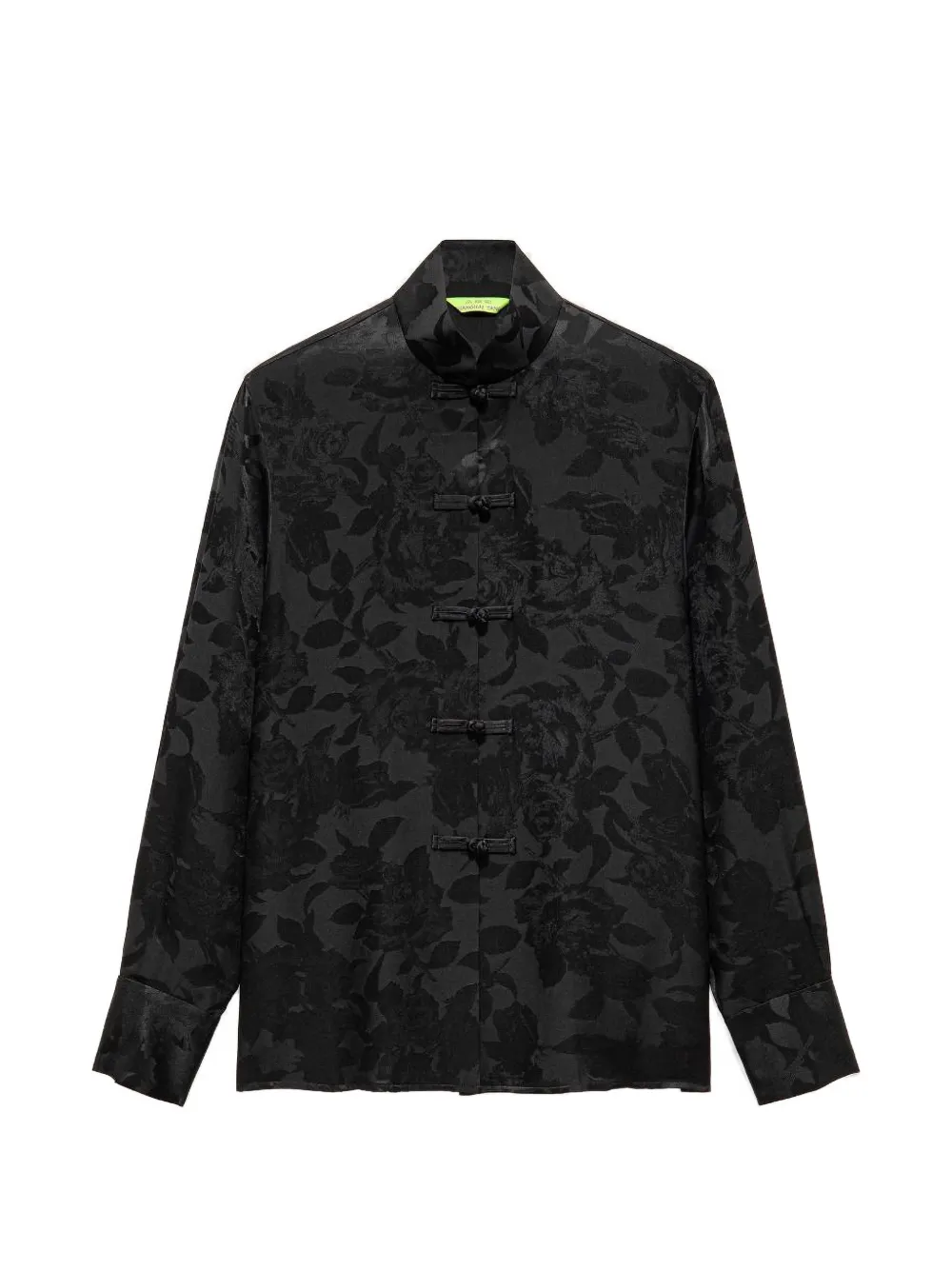 Shanghai Tang jacquard blouse - Black