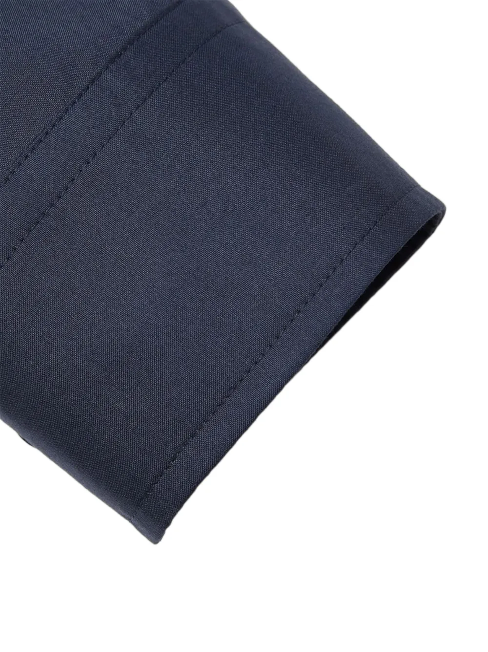 Shanghai Tang Zijden overhemd Blauw