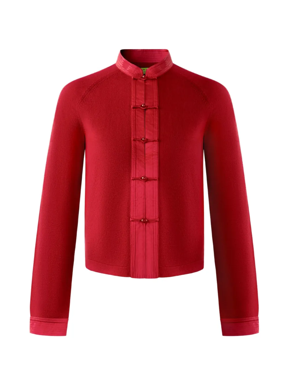 Shanghai Tang buttoned cardigan - Rosso