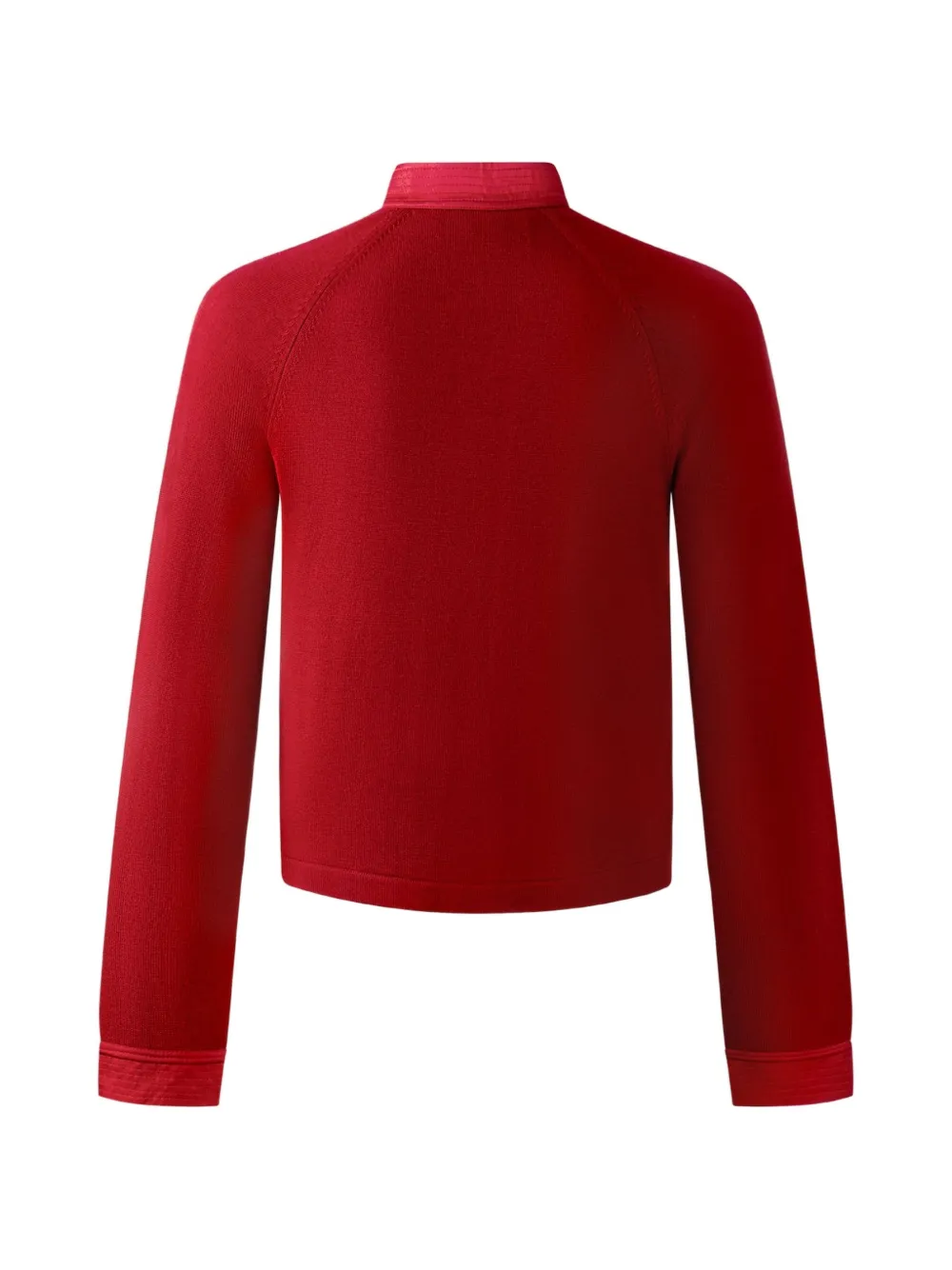  Shanghai Tang Buttoned Cardigan - Red 