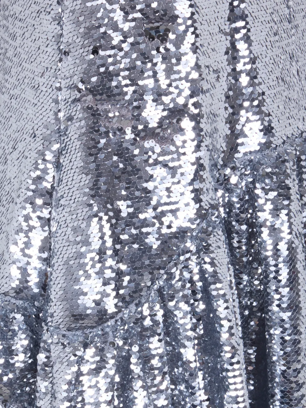  Simone Rocha Sequin-embellished Midi Dress - Silver 
