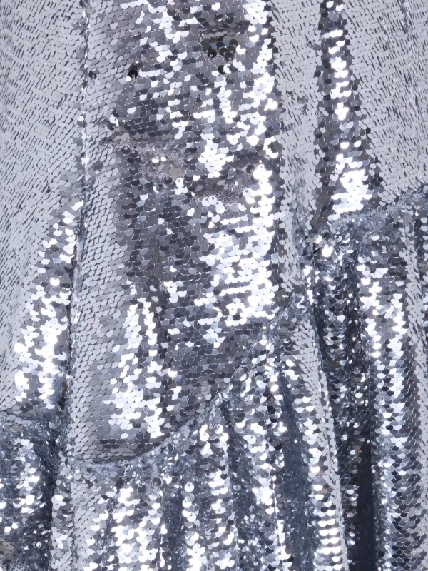 simone sequin dress Simone Rocha Sequin-embellished Midi Dress