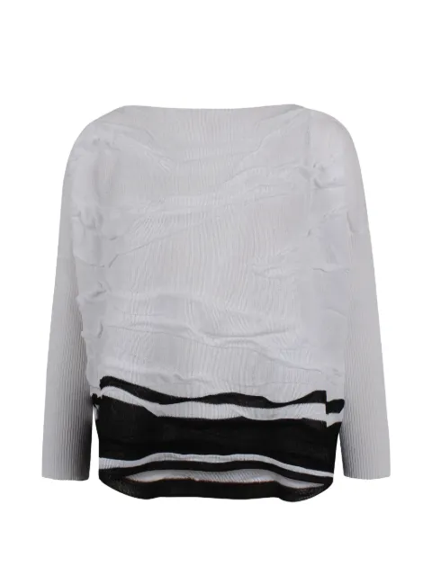 PierAntonioGaspari striped knitted sweater