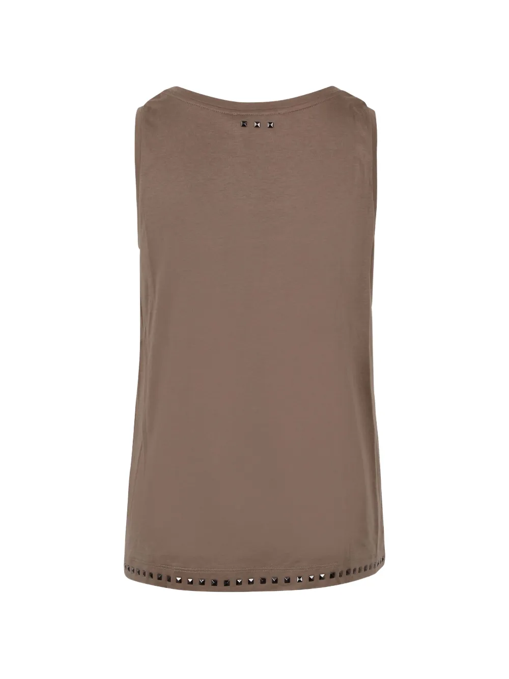 'S Max Mara Tanktop verfraaid met studs Bruin