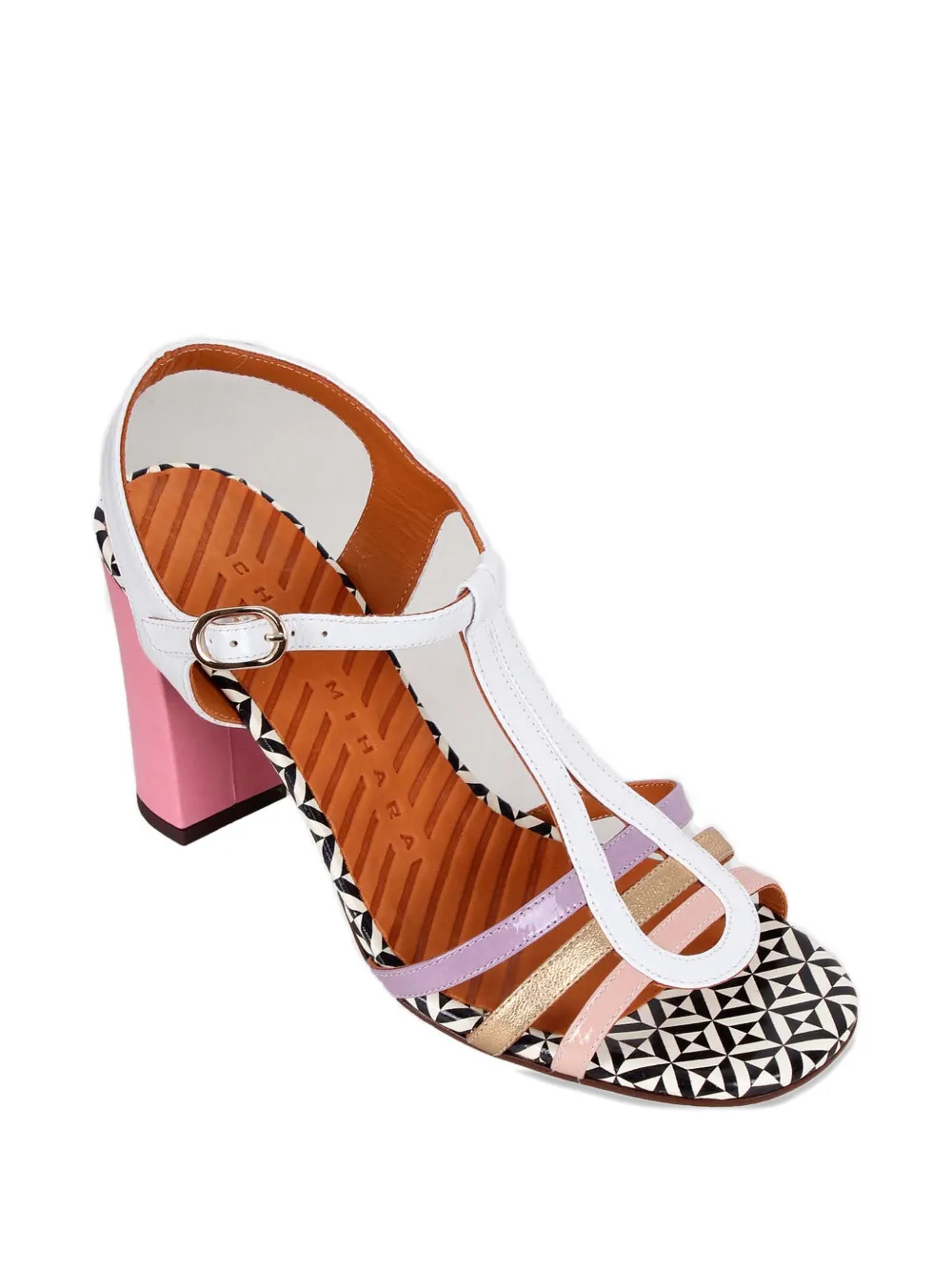 Chie Mihara strapped sandals Wit