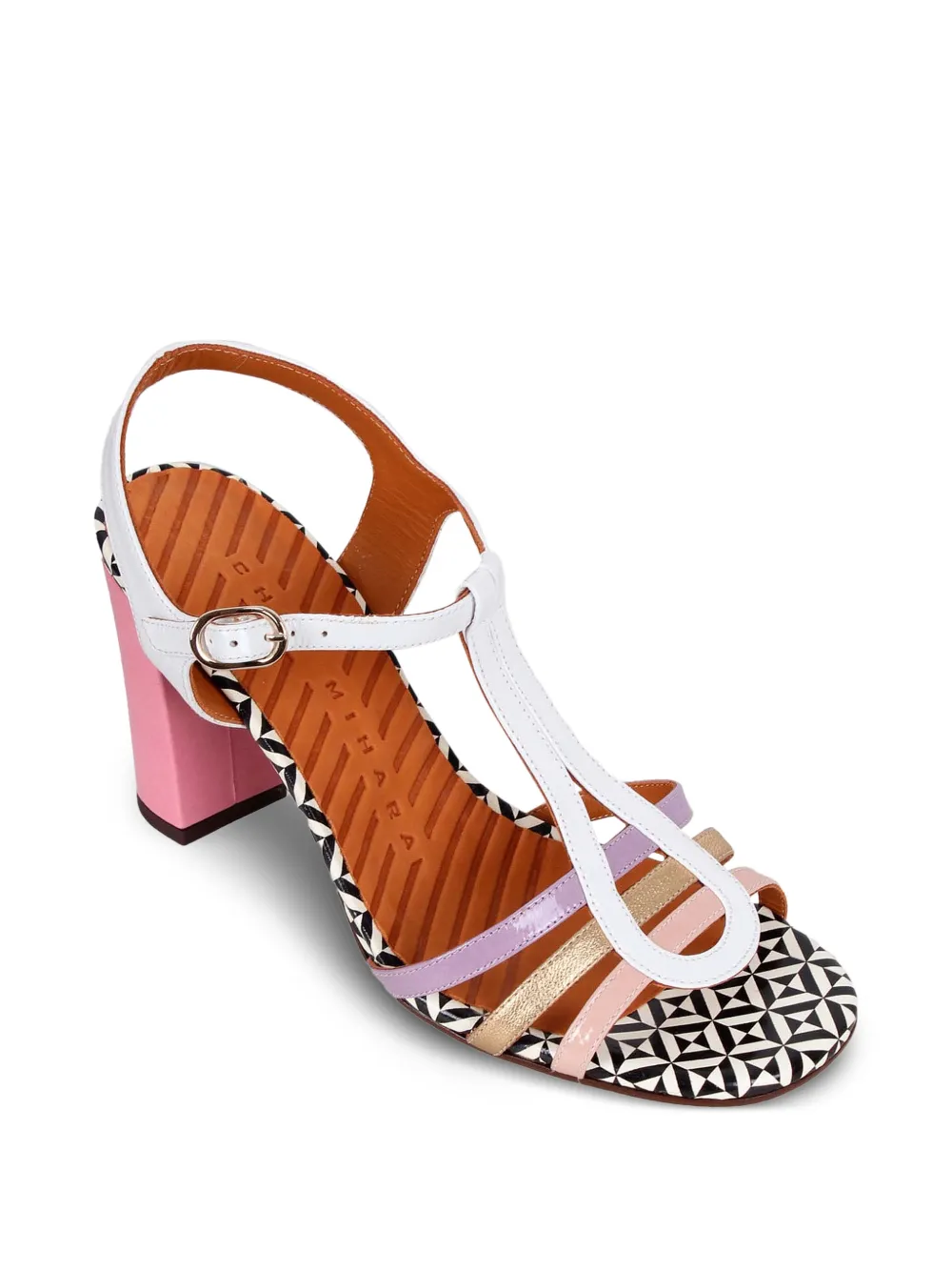  Chie Mihara Strapped Sandals - White 