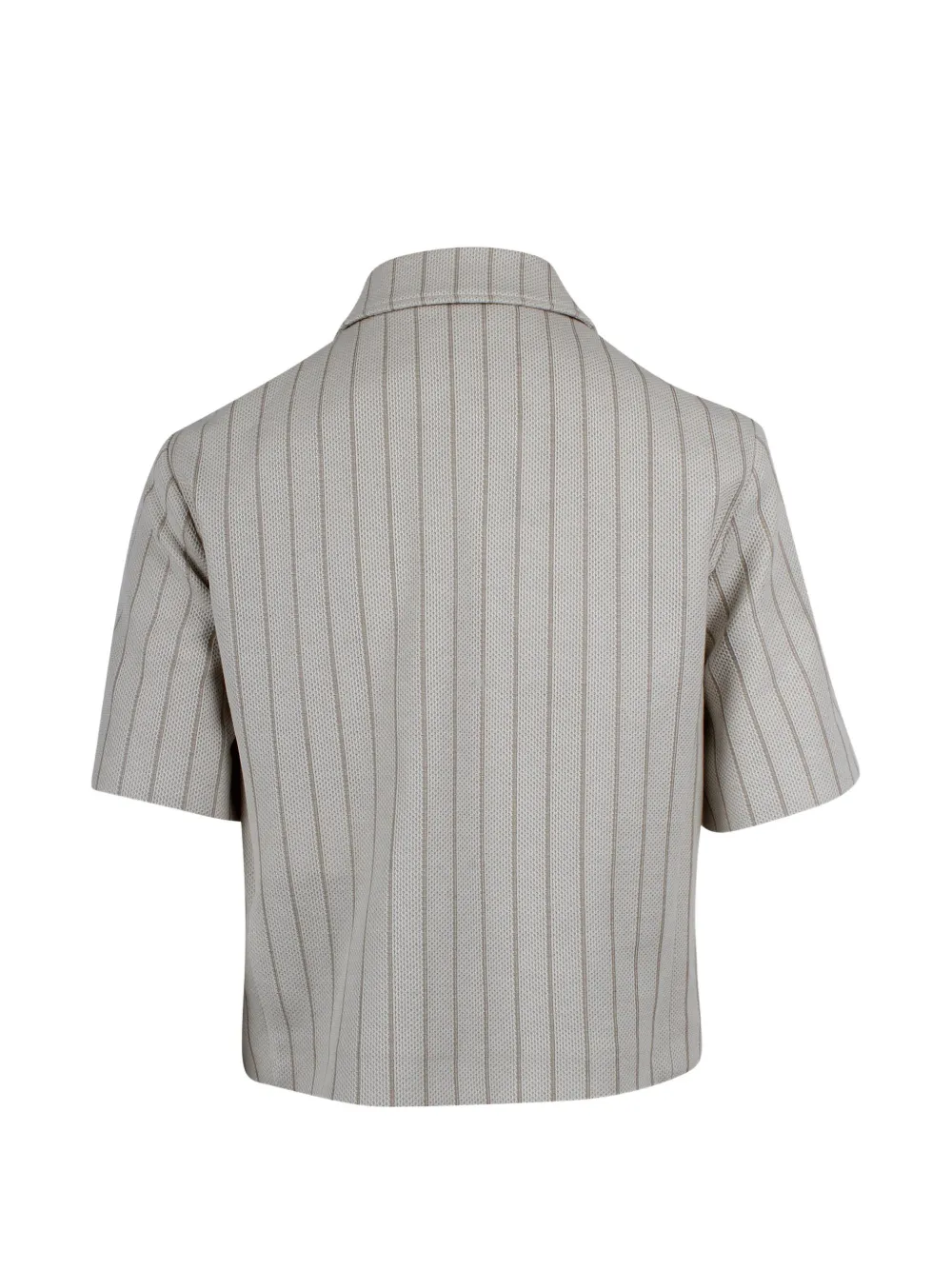 Max Mara Gestreept jack Grijs