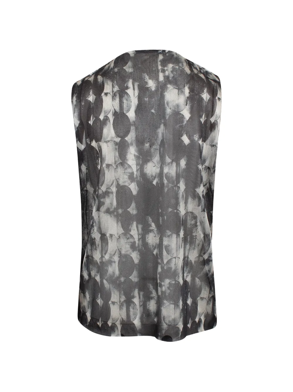  Pierantoniogaspari Patterned Top - Grey 