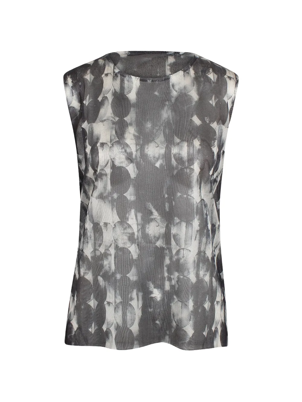 PierAntonioGaspari patterned top - Grigio