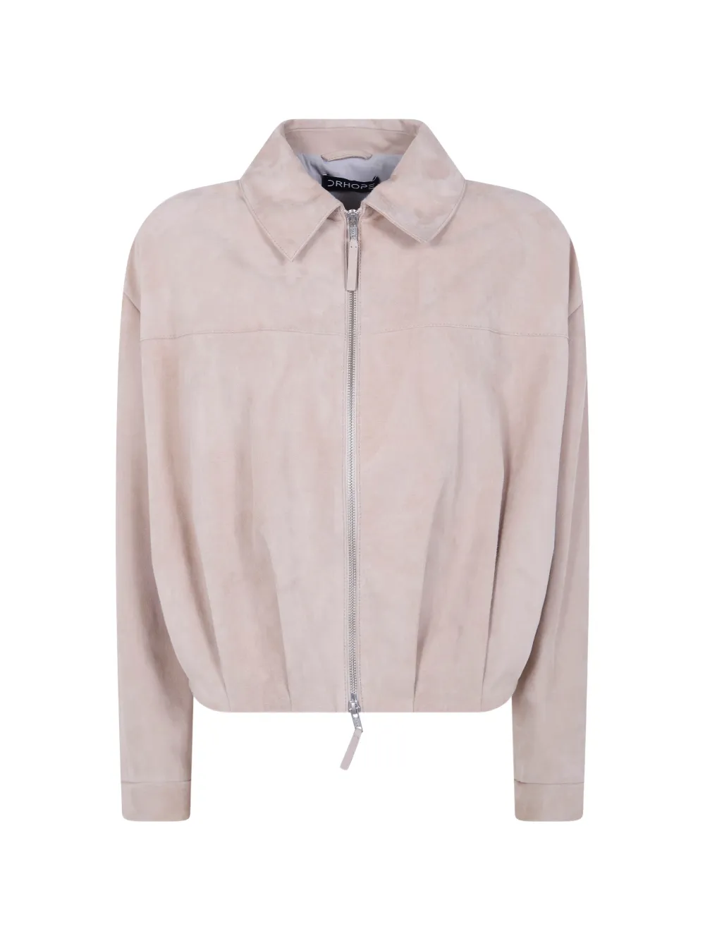 DRHOPE suede zip jacket - Toni neutri