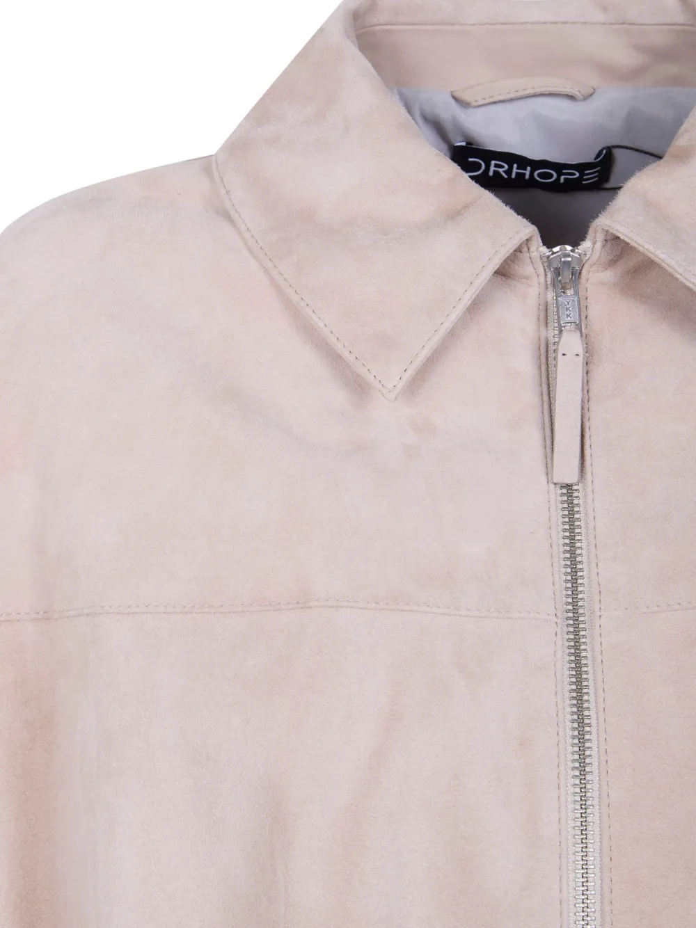  Drhope Suede Zip Jacket - Neutrals 