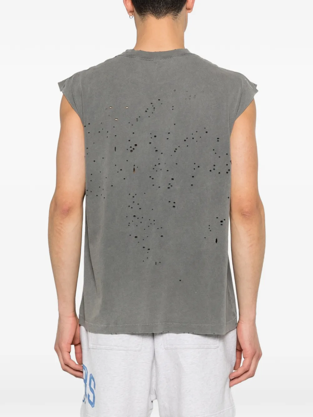 Satisfy MothTech distressed logo-print vest - thumbnail 4 of 5