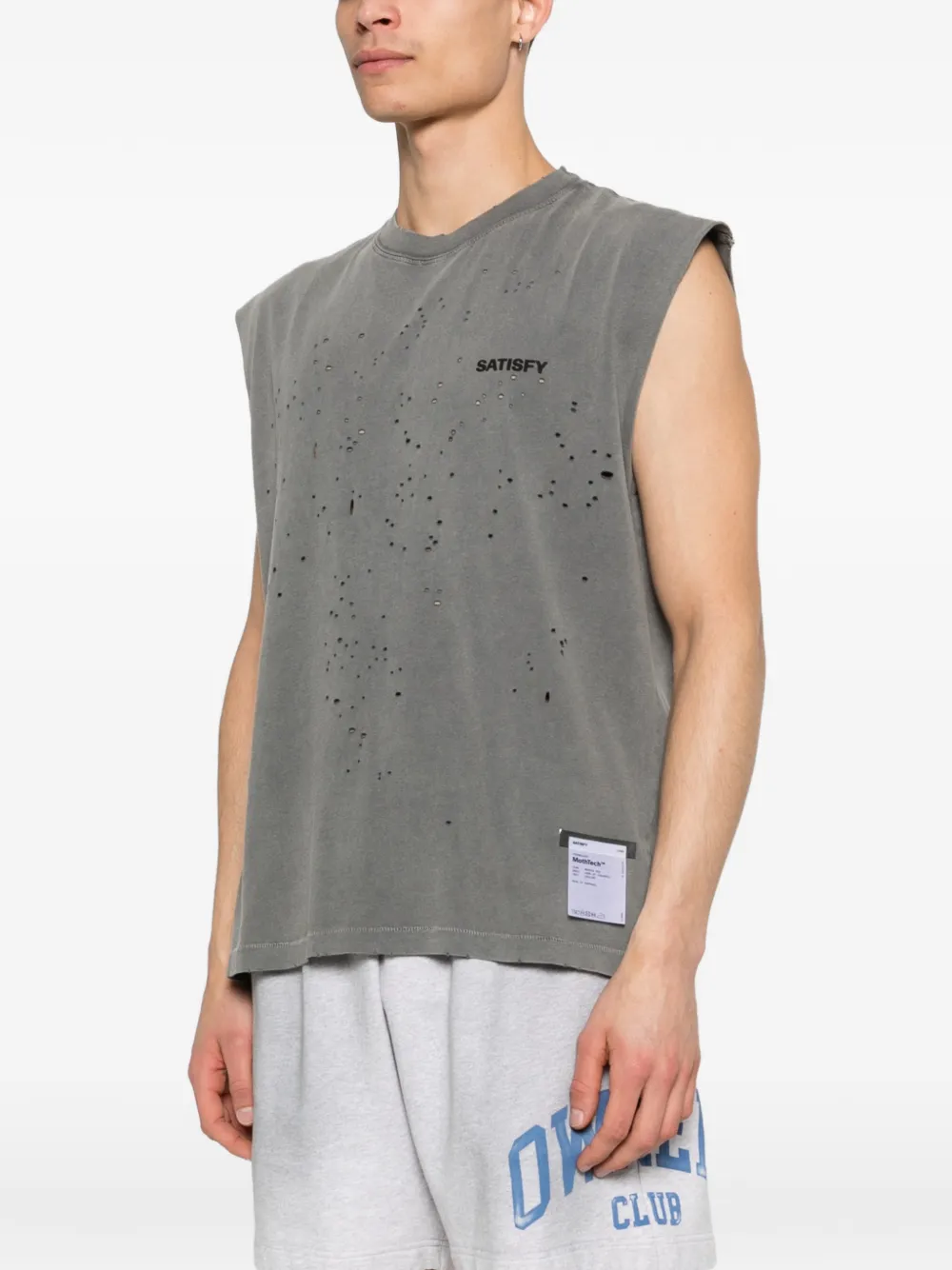  Satisfy Sleeveless T-shirt - Grey 