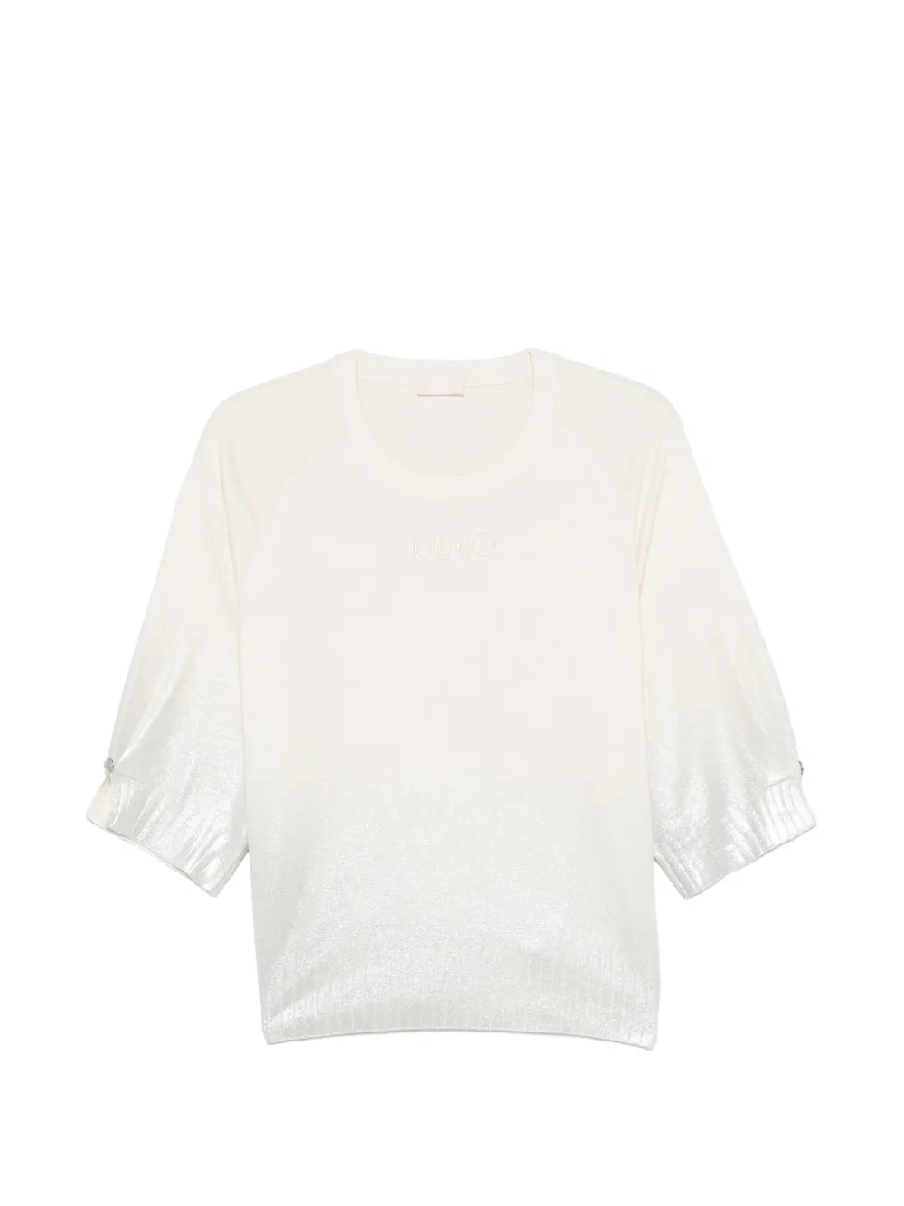 LIU JO round-neck T-shirt - Toni neutri