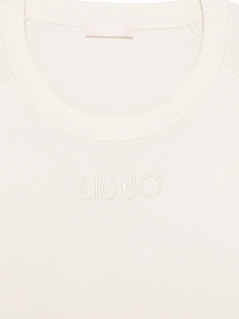  Liu Jo Round-neck T-shirt - Neutrals 
