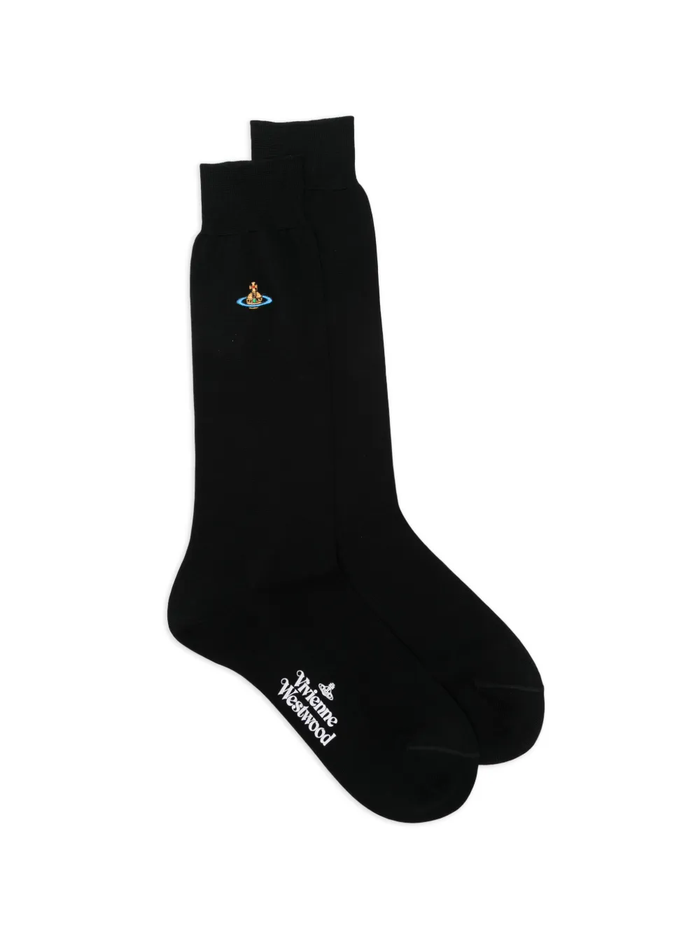 Vivienne Westwood orb-detail socks - Schwarz