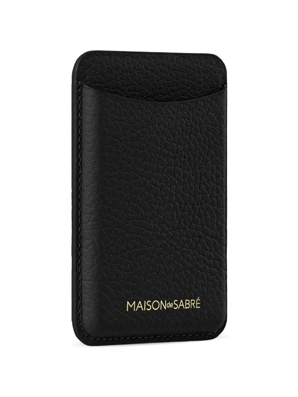  Maison De Sabré Leather Magsafe Wallet - Black 