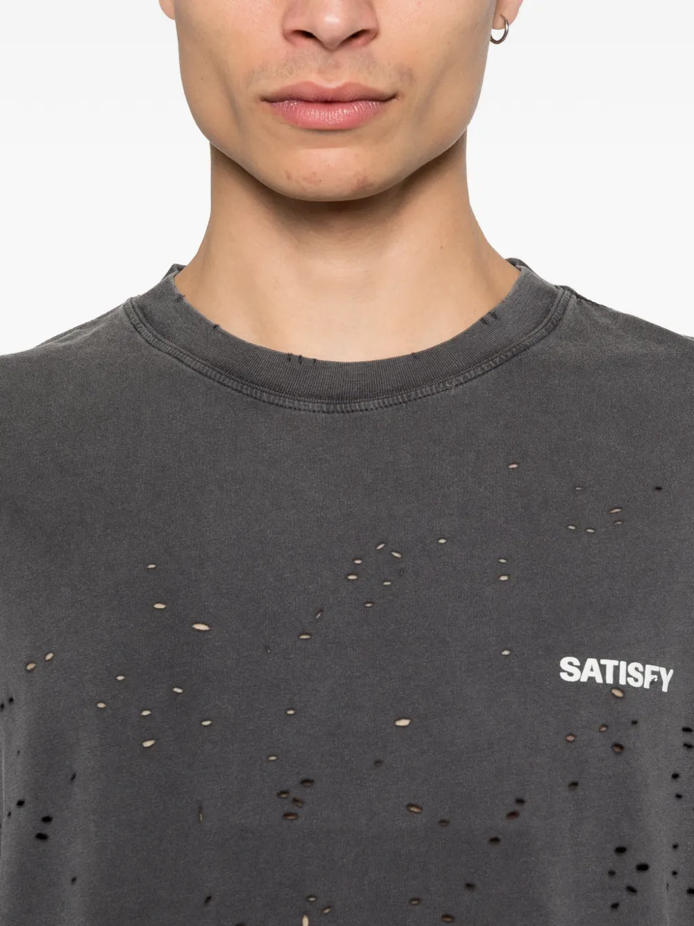Satisfy Gerafeld T-shirt Grijs