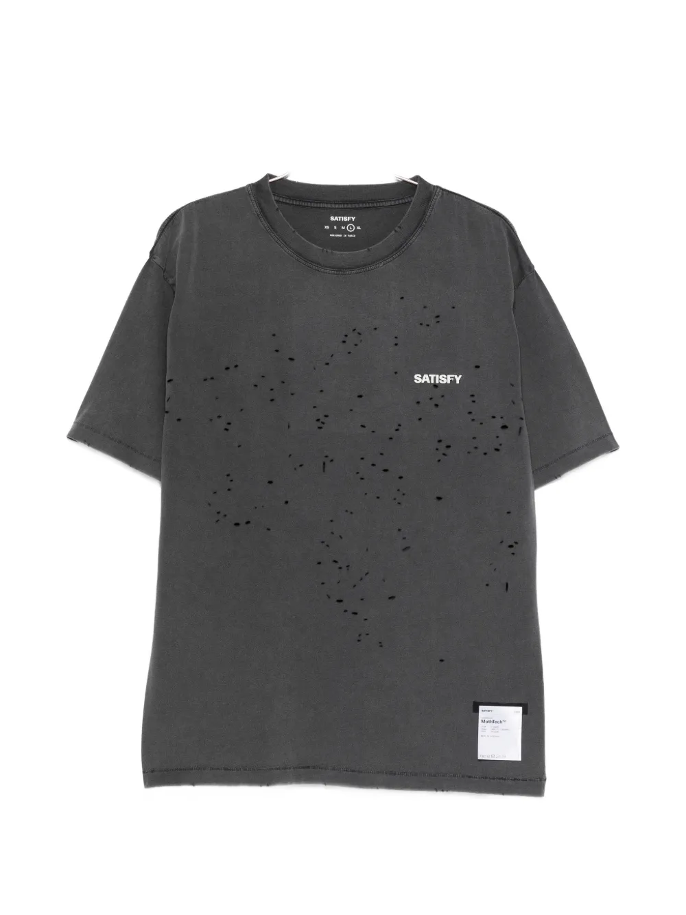 Satisfy Crew-neck T-shirt In Gray