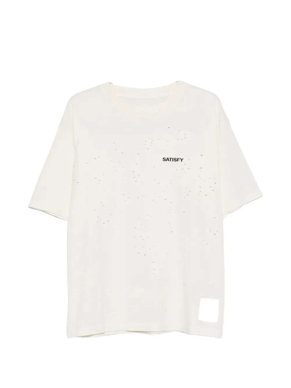 Satisfy Crew-neck T-shirt In White