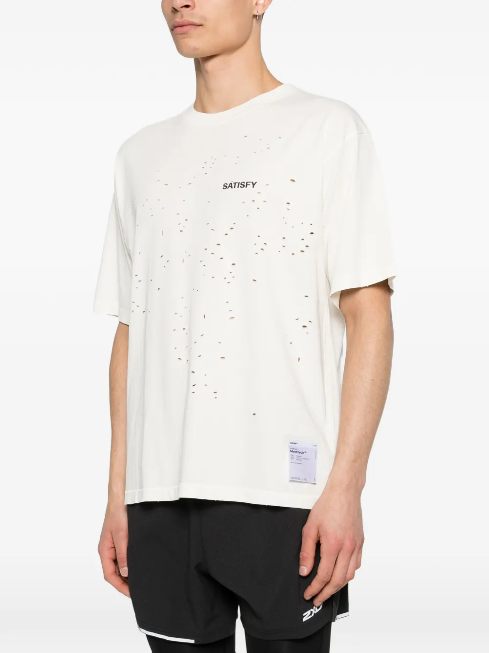  Satisfy Crew-neck T-shirt - White 