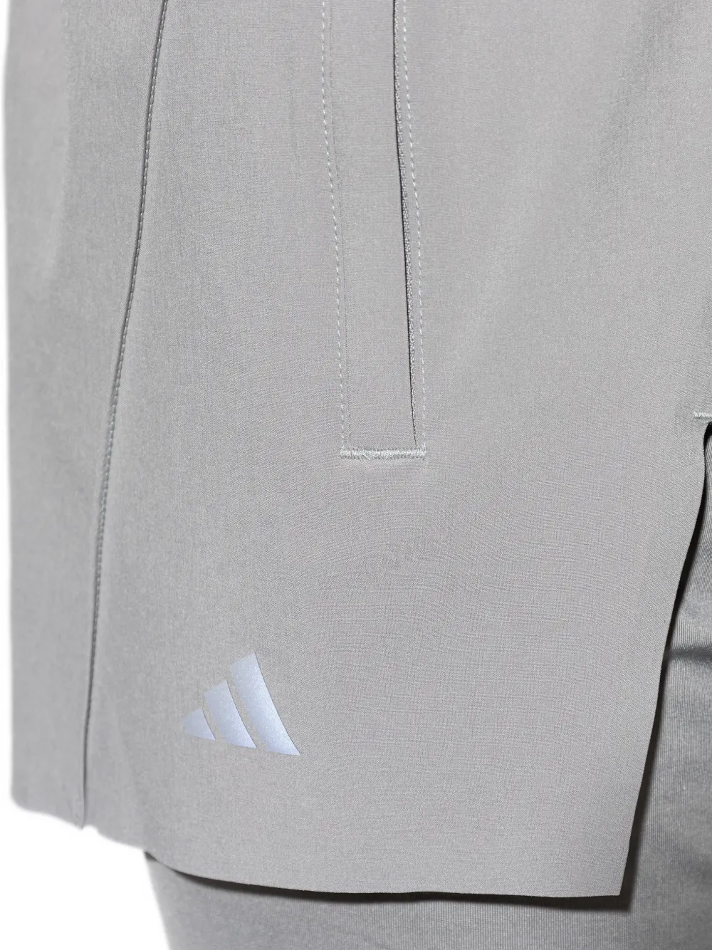 adidas x Entire Studios D4T gelaagde shorts Grijs