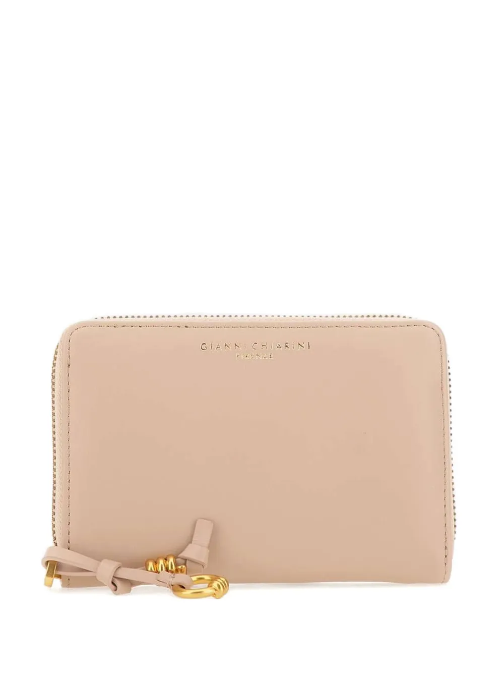 GIANNI CHIARINI zip leather wallet - Toni neutri