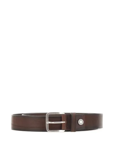 GIANNI CHIARINI smooth buckle leather belt