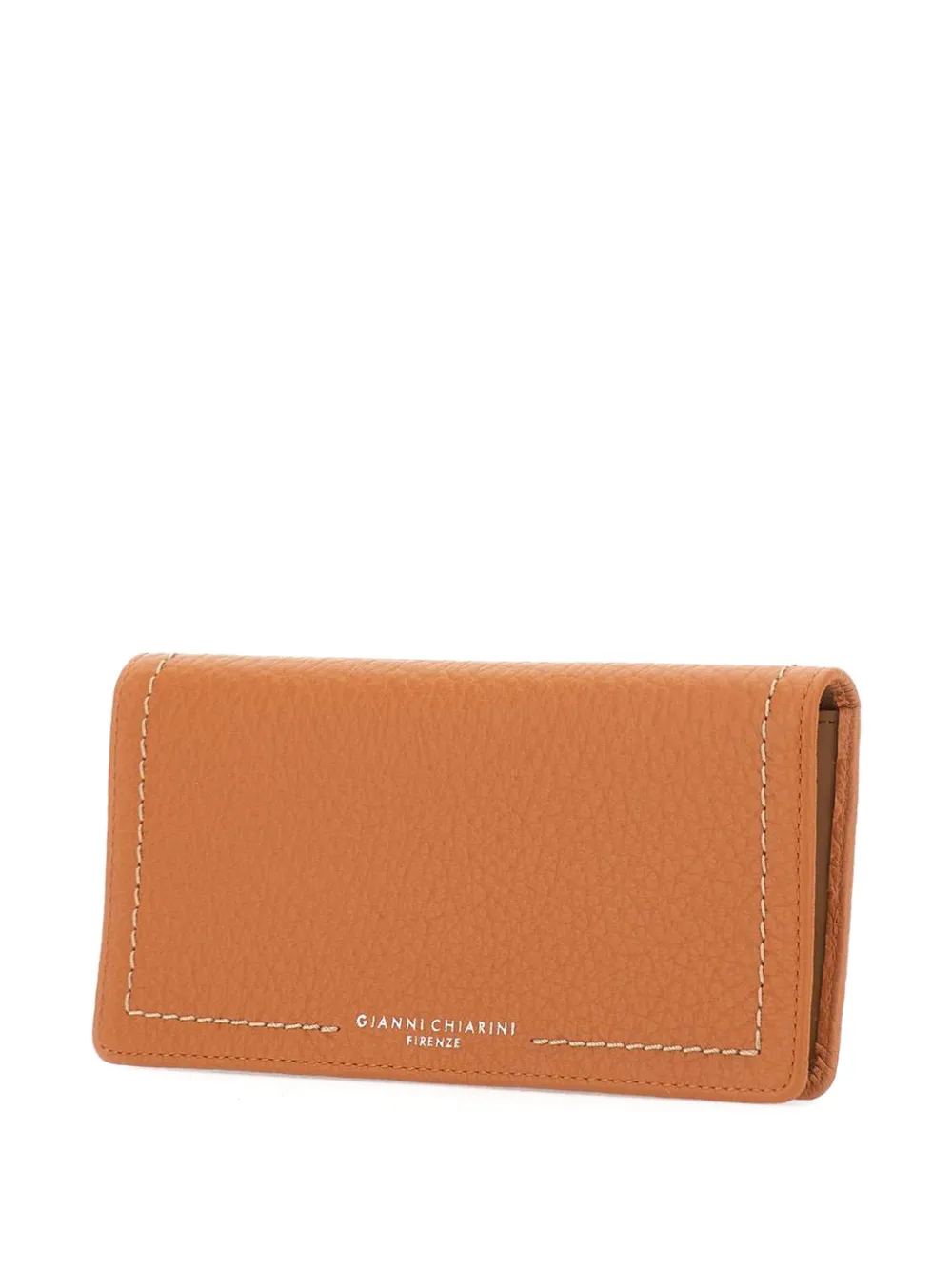 GIANNI CHIARINI Bubble leren portemonnee Oranje