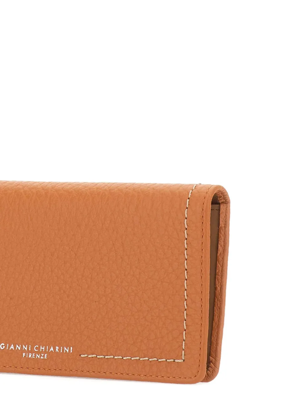 GIANNI CHIARINI Bubble leren portemonnee Oranje