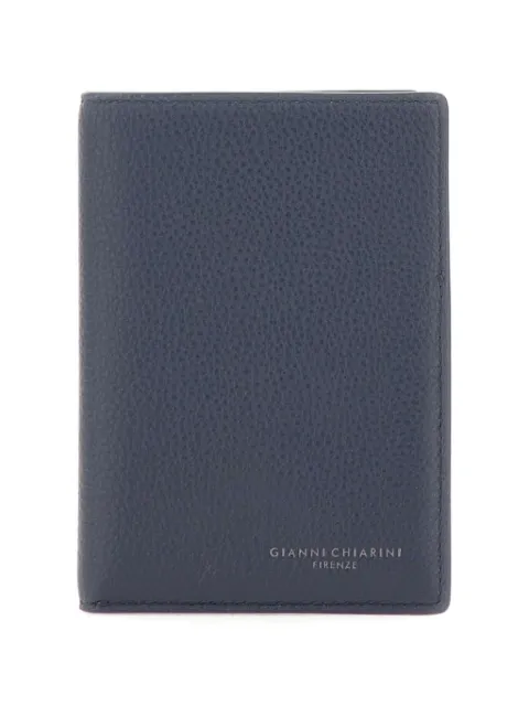 GIANNI CHIARINI leather passport holder
