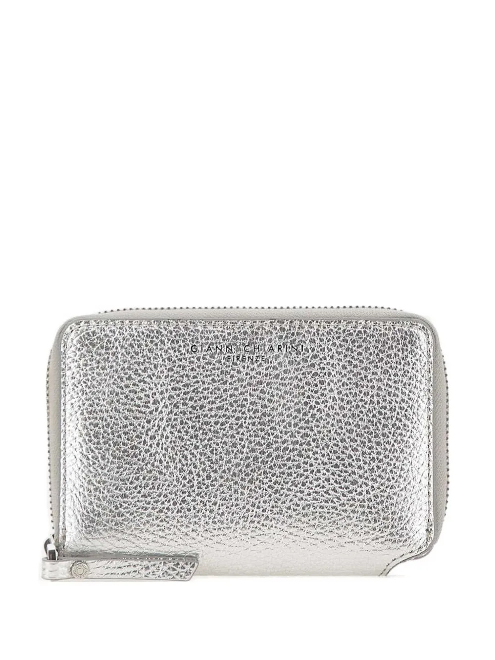 GIANNI CHIARINI Dollaro zip wallet - Argento