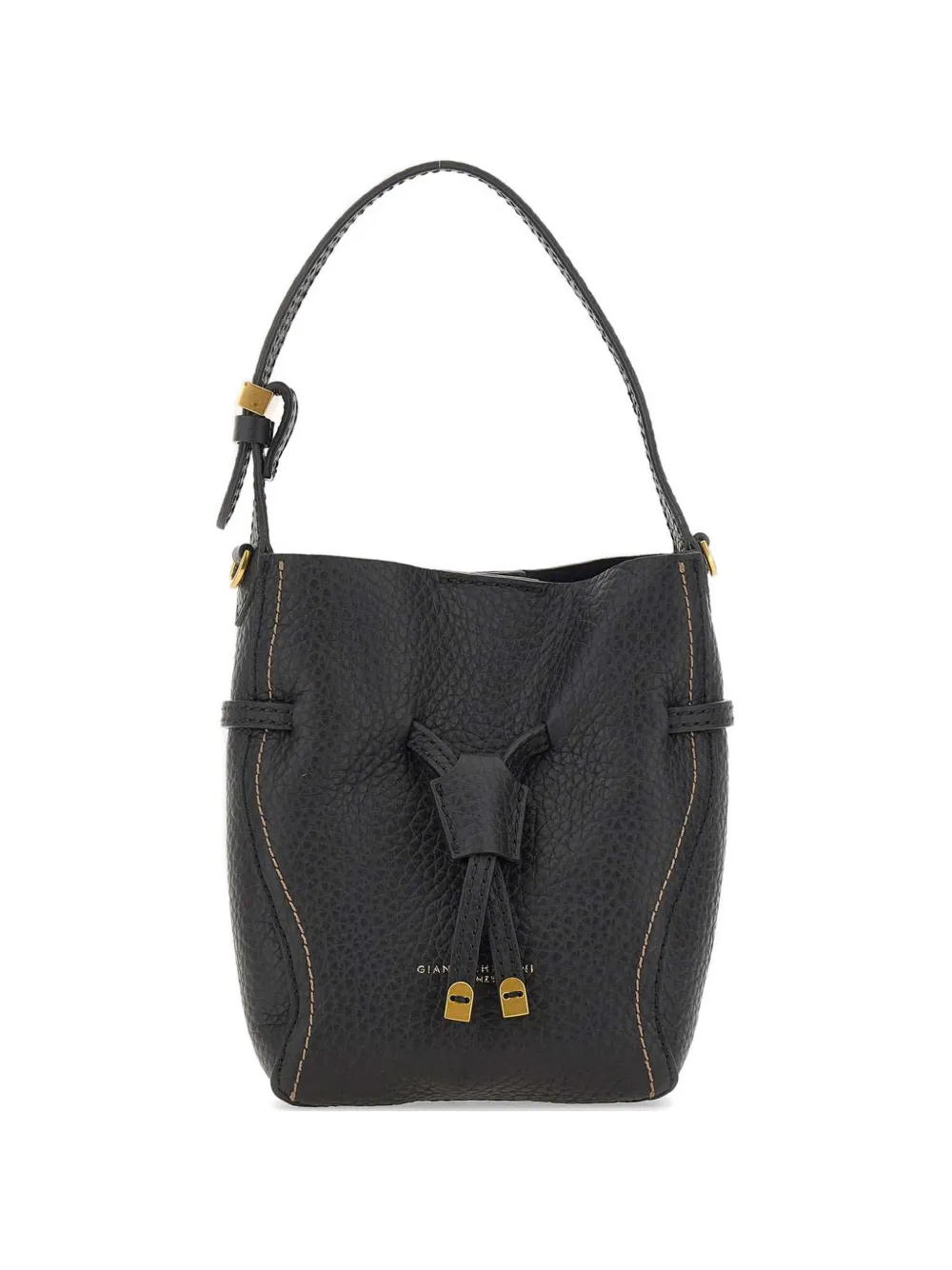 GIANNI CHIARINI Sienna leather tote bag - Nero